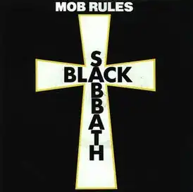 Обложка сингла Black Sabbath «The Mob Rules» (1980)