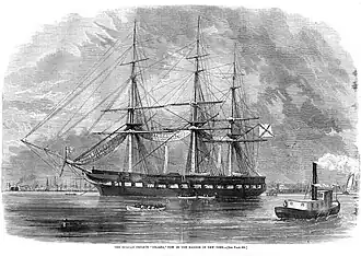 «Ослябя» в Нью-Йорке, 1863