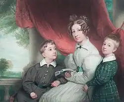 Портрет детей Билс.