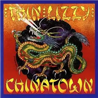 Обложка альбома Thin Lizzy «Chinatown» (1980)
