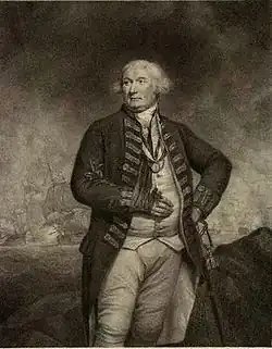 адмирал сэр Томас Грейвз, ок. 1794