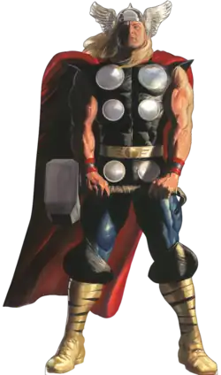 Тор на варианте обложки комикса Thor vol. 6 #8 (Октябрь 2020)