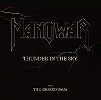 Обложка альбома Manowar «Thunder in the Sky» (2009)