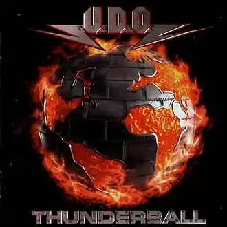Обложка альбома U.D.O. «Thunderball» (2004)