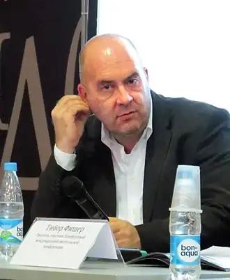 Тибор Фишер на Красноярской ярмарке книжной культуры (2012)