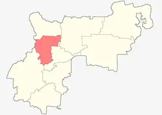 Горское сельское поселение на карте