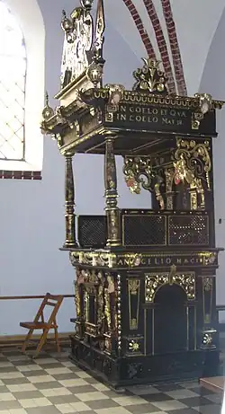 Правая тильзитская исповедальня в Бартошице