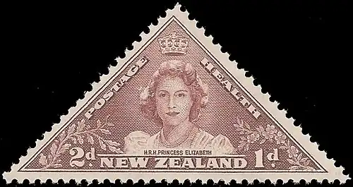 То же, портрет принцессы Елизаветы (Sc #B23)