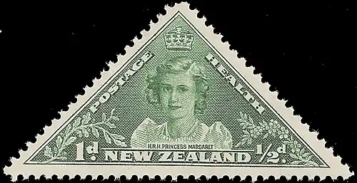 1943: портрет принцессы Маргарет (Sc #B22)