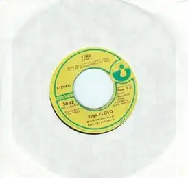 Обложка сингла Pink Floyd «Time» (1973)