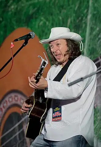 Тимур Ведерников на Грушинском фестивале 2011