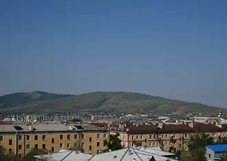 Чита у подножия Титовской Сопки