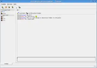 Скриншот программы Tkabber