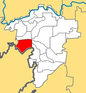 Тляумбетовский сельсовет на карте