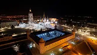 Вечерний вид с высоты