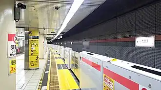 Платформа №2 линии Асакуса