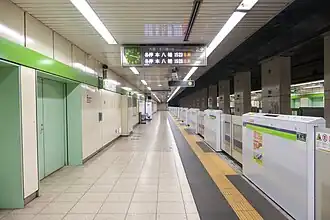 Платформа № 2 линии Синдзюку