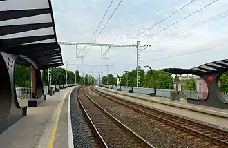 Платформы станции