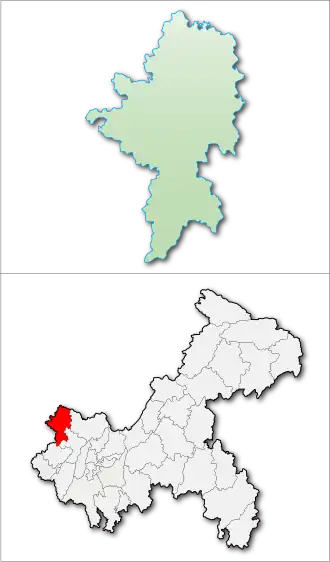 Туннань на карте