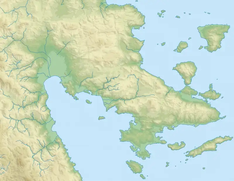 Список микенских могильников (Арголида)