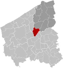 Расположение муниципалитета на карте провинции