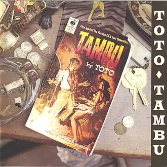 Обложка альбома Toto «Tambu» (1995)