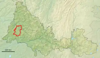 Тоцкий район на карте