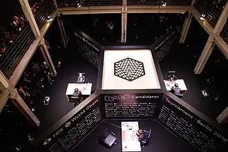 Турнирный зал (вид сверху)