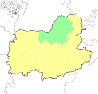 Тракайское староство на карте