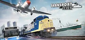 Изображение обложки игры Transport Fever в сервисе Steam