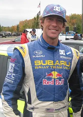 Пастрана на ралли Lake Superior Performance Rally 2009 года.