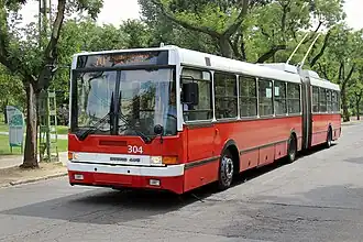 Ikarus-435T в Будапеште