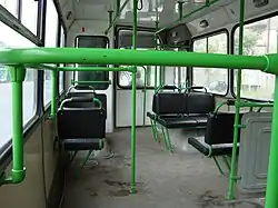 Салон троллейбуса ЛиАЗ-5280 (ВЗТМ)