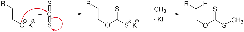 Reaktionsmechanismus der Tschugajew-Reaktion Teil 1