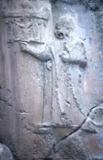 Тудхалия IV. Последний значительный царь хеттов.Середина XIII века до н. э.Барельеф в Хаттусе.