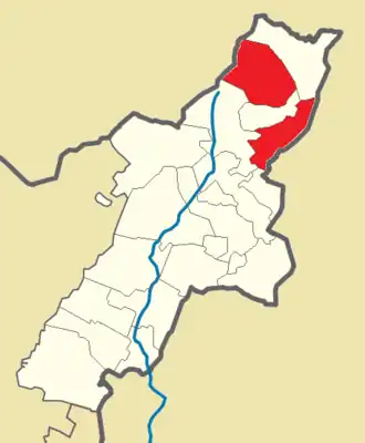 Тунгатаровский сельсовет на карте