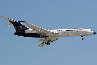Ту-154М авиакомпании Iran Air Tours, идентичный разбившемуся