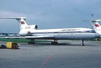 Ту-154А авиакомпании Аэрофлот