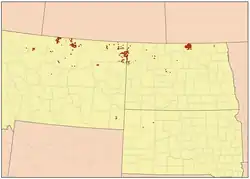 Тёртл-Маунтин на карте