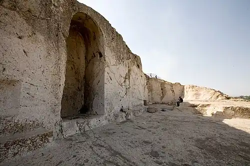 Площадка в Тушпе, на Ванской скале где происходили жертвоприношения