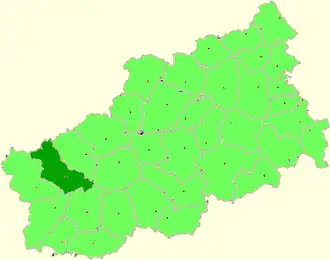 Андреапольский муниципальный округ на карте