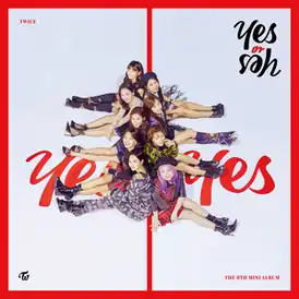 Обложка альбома Twice «Yes or Yes» (2018)