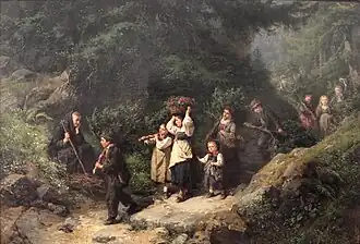 Накануне праздника, 1873