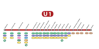 Схема линии U1
