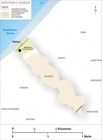 Уабо на карте