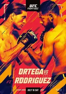 Постер UFC on ABC: Ортега - Родригес