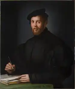 Предполагаемый портрет кисти Бронзино (между 1525 и 1527). Палаццо Мартелли[итал.]