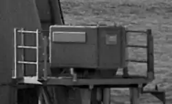 Антенна AN/SLQ-32(V)1 на борту USS Bowen (FF-1079)