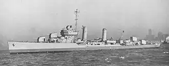 эсминец USS Stockton (DD-646) типа «Гливс»