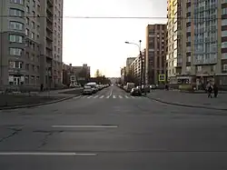 Вид от проспекта Художников